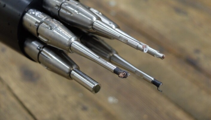 The microstructure probes, broken by the impact with the research vessel. The microstructure probes, broken by the impact with the research vessel.