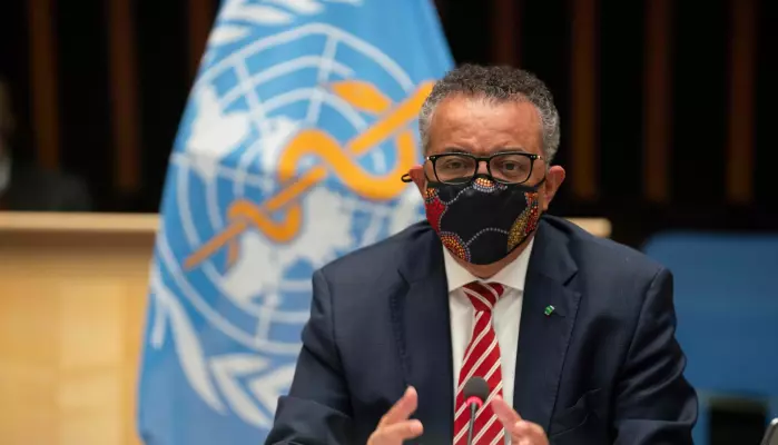 "Instead of each country deciding on its own control strategy, the WHO should decide how this should be done," the researchers say. Pictured here is the WHO Director General Tedros Adhanom Ghebreyesus.