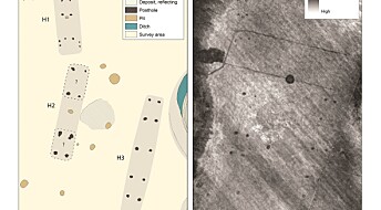 Mysterious remains of a huge, 'ship-shaped' house discovered near the Viking ship grave at Gjellestad