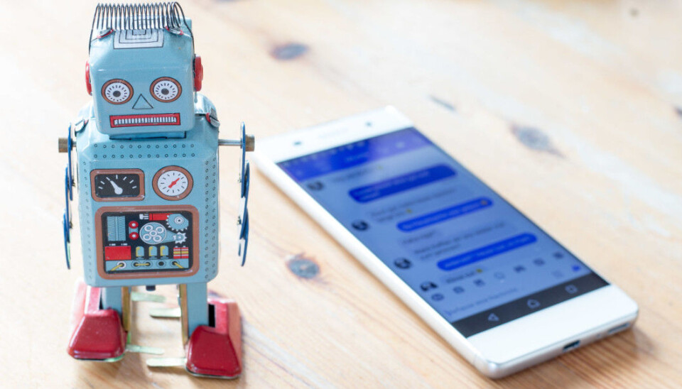 “A chatbot in social media can send you a message encouraging you to exercise,” says Dillys Larbi from the Norwegian Centre for E-health Research.