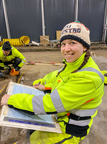 Camilla Cecilie Wenn is responsible for the excavation and all the documentation. Camilla Cecilie Wenn is responsible for the excavation and all the documentation.