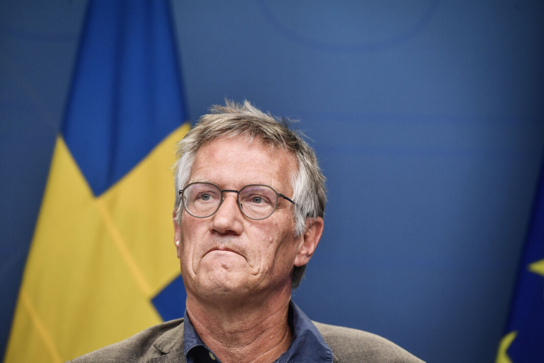 State epidemiologist Anders Tegnell is the face of the Swedish coronavirus strategy. Swedish researcher Therese Sefton doesn’t think that Sweden will ever admit that they chose the wrong strategy in March 2020. State epidemiologist Anders Tegnell is the face of the Swedish coronavirus strategy. Swedish researcher Therese Sefton doesn’t think that Sweden will ever admit that they chose the wrong strategy in March 2020.
