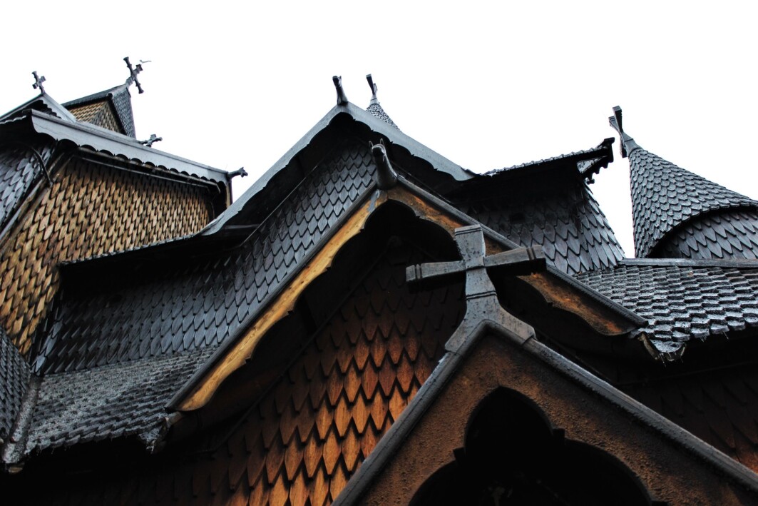 Heddal Stave Church is the largest of the remaining stave churches. The church has undergone two major renovations - one a bit more successful than the other. Heddal Stave Church is the largest of the remaining stave churches. The church has undergone two major renovations - one a bit more successful than the other.