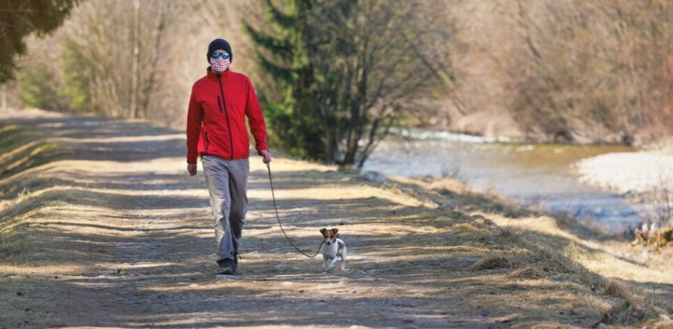 In Norway, unlimited time outdoors was allowed during the first wave of the COVID-19 outbreak as long as infection prevention measures were adhered to.