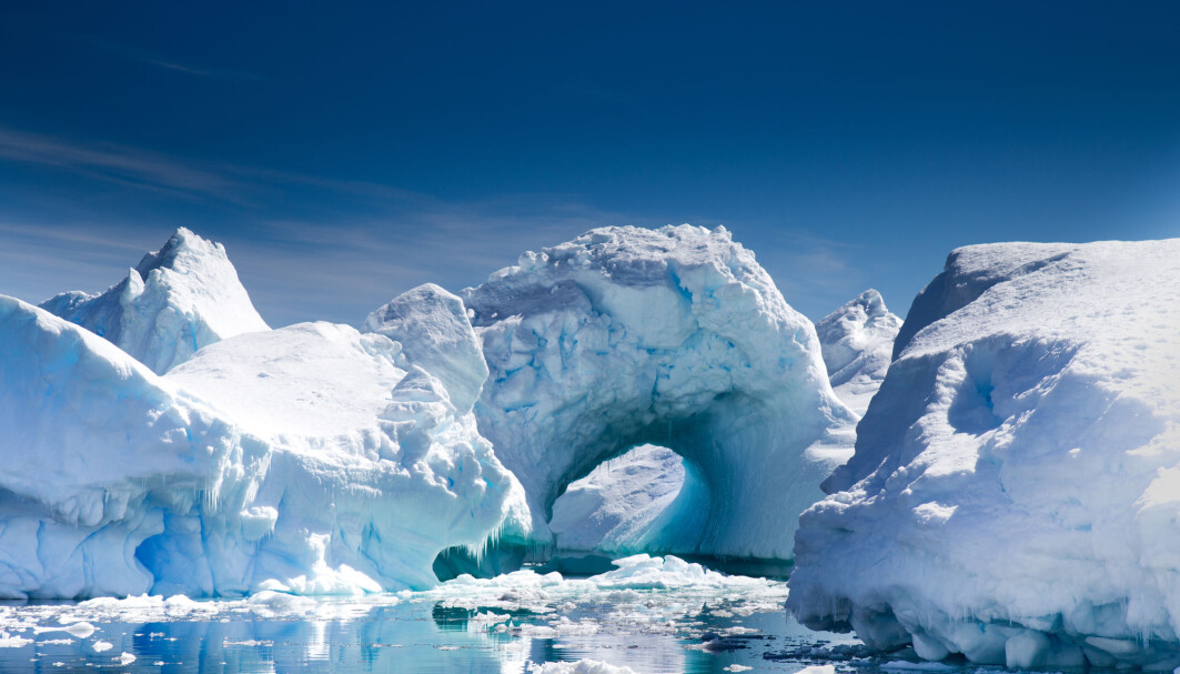 Icebergs in Antarctica started a chain reaction that led to ice ages. Icebergs in Antarctica started a chain reaction that led to ice ages.