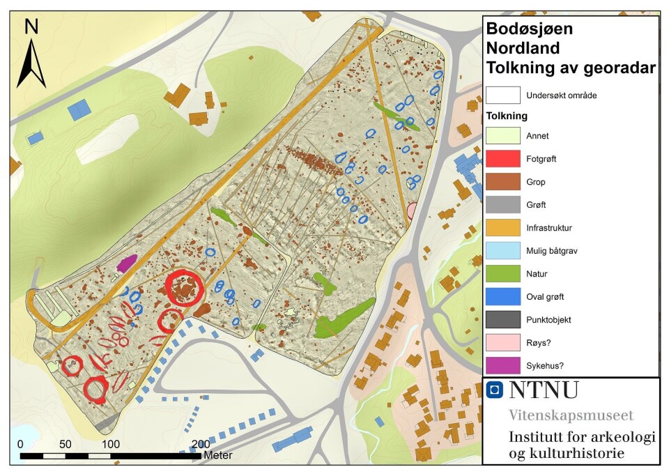 The study area was full of discoveries.