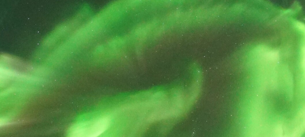 Svalbard's special northern lights