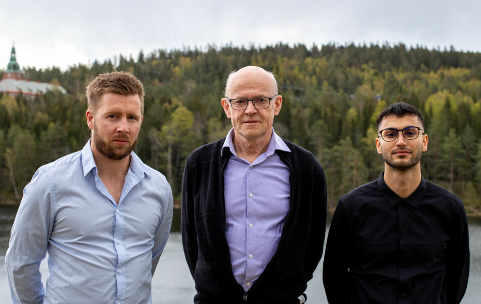 Researchers Sverre Urnes Johnson (from left), Asle Hoffart and Omid V. Ebrahimi are behind the study.