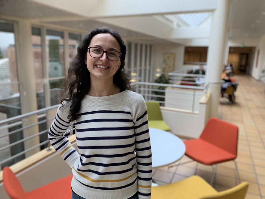 Sannija Goleva-Fjellet, a researcher at the University of South-Eastern Norway (USN).