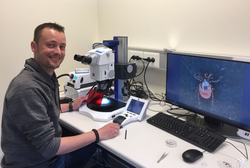 Nicolas De Pelsmaeker has been researching ticks ever since he started his bachelor’s degree. He has now completed the public defence of his findings, showing that ticks are found in the Norwegian high mountains.