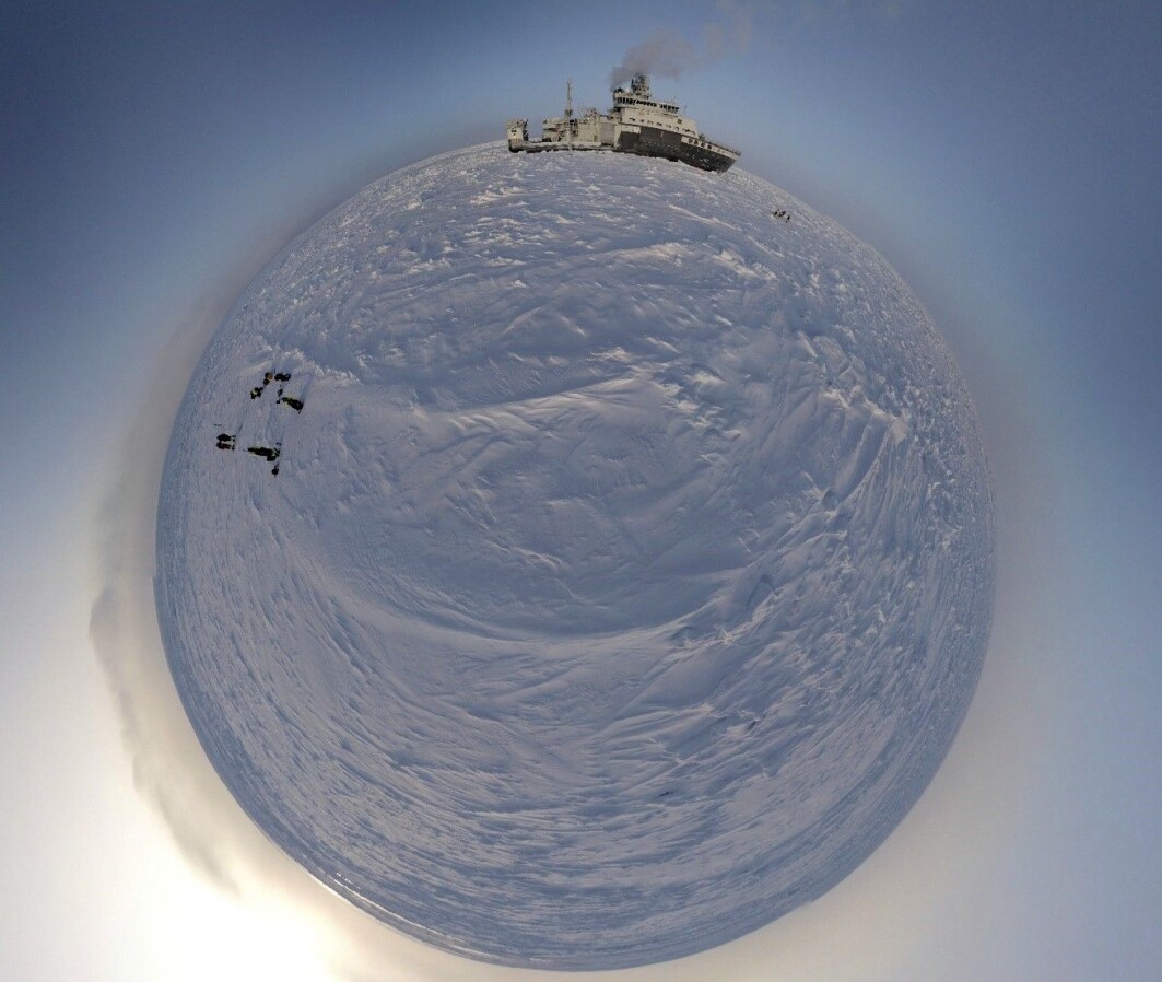 Our little planet of ice – working on Nansen Legacy process station P6 at 81.5 degrees north Our little planet of ice – working on Nansen Legacy process station P6 at 81.5 degrees north