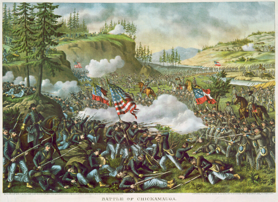 The American Civil War characterized the society that the Norwegians encountered in the 19th century. The Battle of Chickamauga, Georgia in 1863 was one of the bloodiest in the war. The battle lasted for several days and the Norwegian colonel Hans Christian Heg died during the violent battle.
