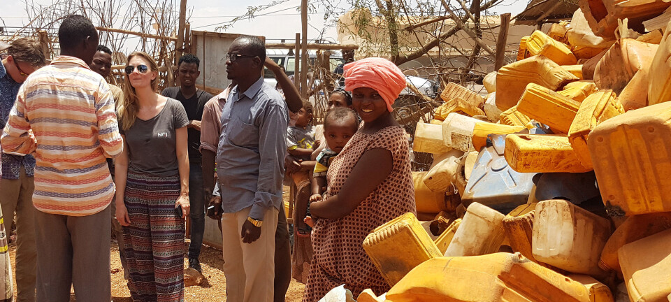 Establishing a plastics recycling plant in a refugee camp in Ethiopia
