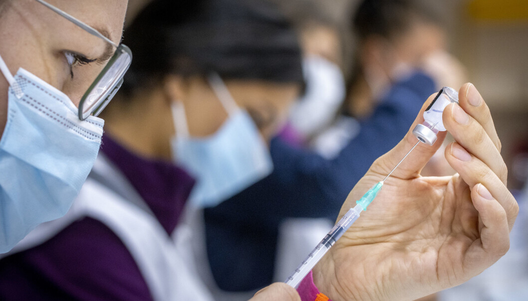 The mass vaccination of the population is closely monitored by the health authorities. The mass vaccination of the population is closely monitored by the health authorities.
