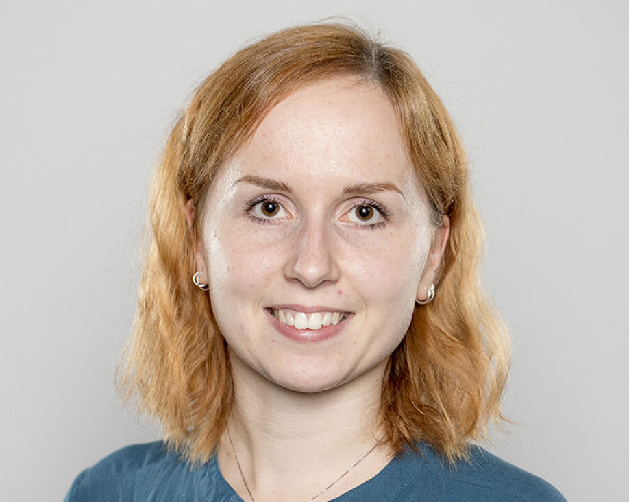 Simona Dzurendova, the PHD researcher responsible for the work.