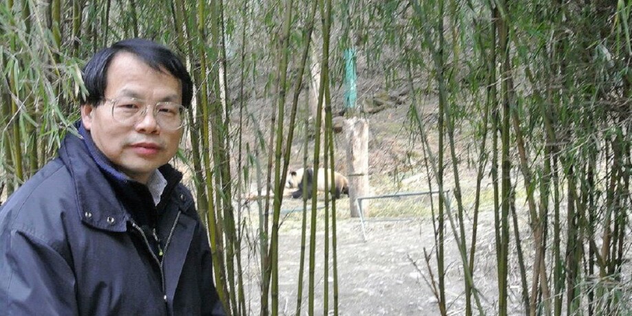 Jianguo (Jack) Liu in the field.
