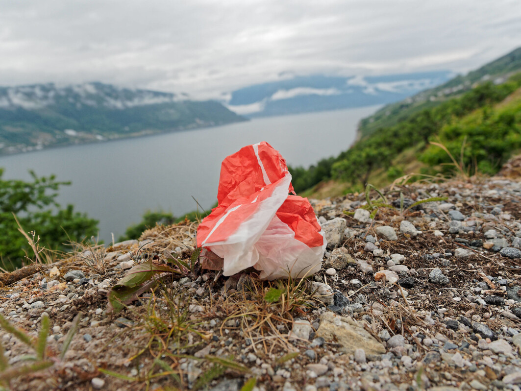 The plastic that’s most visible is the stuff that flies around in the environment. But in a larger context, it’s not this plastic that’s the worst problem. The plastic that’s most visible is the stuff that flies around in the environment. But in a larger context, it’s not this plastic that’s the worst problem.