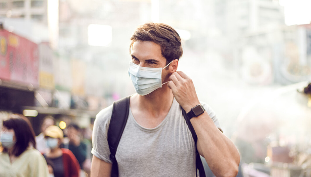 Some researchers have claimed wearing a face mask is more important than the constant washing of hands, as they believe the virus is mainly transmitted via air. Some researchers have claimed wearing a face mask is more important than the constant washing of hands, as they believe the virus is mainly transmitted via air.