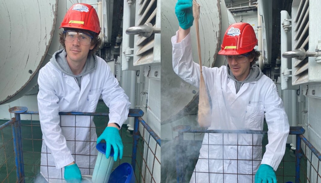 A nylon stocing can be used in science A nylon stocing can be used in science