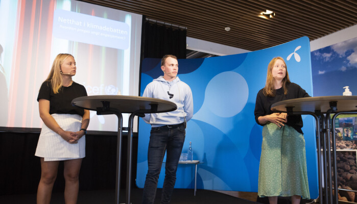 Many young public debaters spend a lot of time and energy getting involved but have no one to support them when it really matters,” says Agnes Viljugrein in the Labour Party (to the right). Many young public debaters spend a lot of time and energy getting involved but have no one to support them when it really matters,” says Agnes Viljugrein in the Labour Party (to the right).