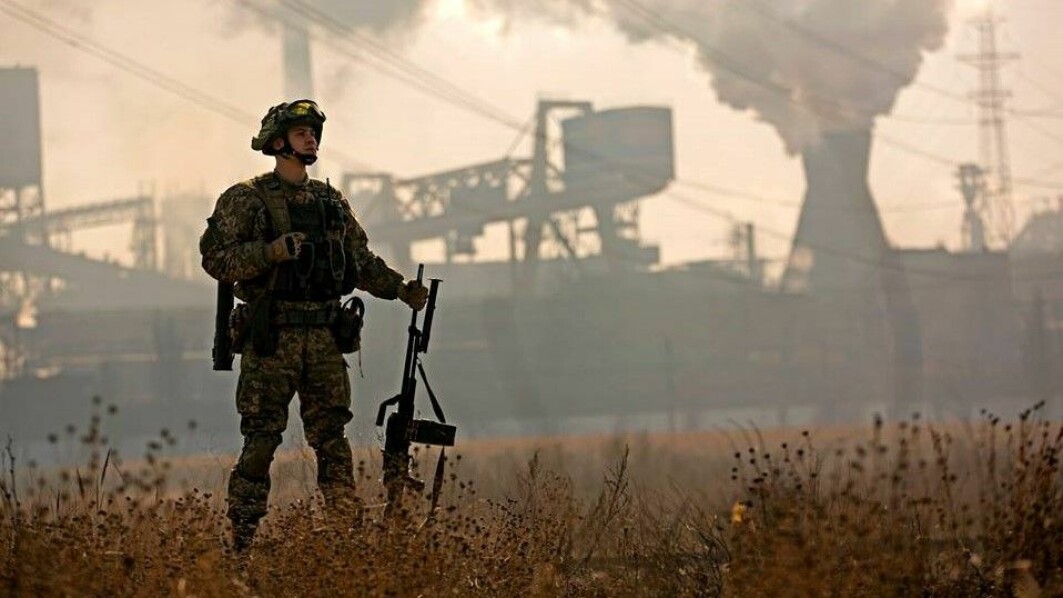 Hundreds of Western volunteers have fought for the rebel republics of Donetsk and Luhansk. Many of them have had right-wing extremist sympathies. The picture is of a Ukrainian soldier. Hundreds of Western volunteers have fought for the rebel republics of Donetsk and Luhansk. Many of them have had right-wing extremist sympathies. The picture is of a Ukrainian soldier.