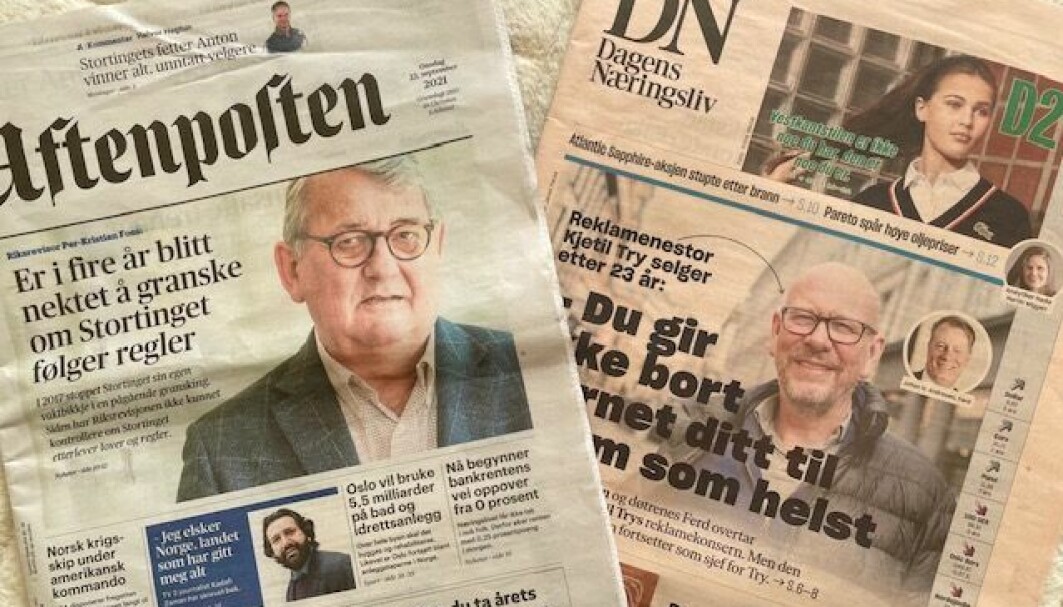 Even though many women hold leadership positions in the Norwegian workplace, such as in academia, far fewer women than men tend to be interviewed as experts. And when women turn 50, they disappear from the news media. Even though many women hold leadership positions in the Norwegian workplace, such as in academia, far fewer women than men tend to be interviewed as experts. And when women turn 50, they disappear from the news media.