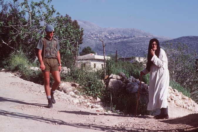 There was a very close relationship between the Norwegian UNIFIL soldiers and the local population in Lebanon, says Robin Sitter. There was a very close relationship between the Norwegian UNIFIL soldiers and the local population in Lebanon, says Robin Sitter.