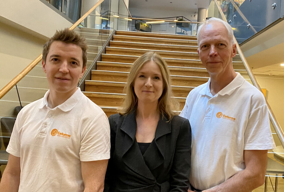 Pål Liljebäck, Kristin Ytterstad Pettersen and Morten Bjerkholt (CEO).