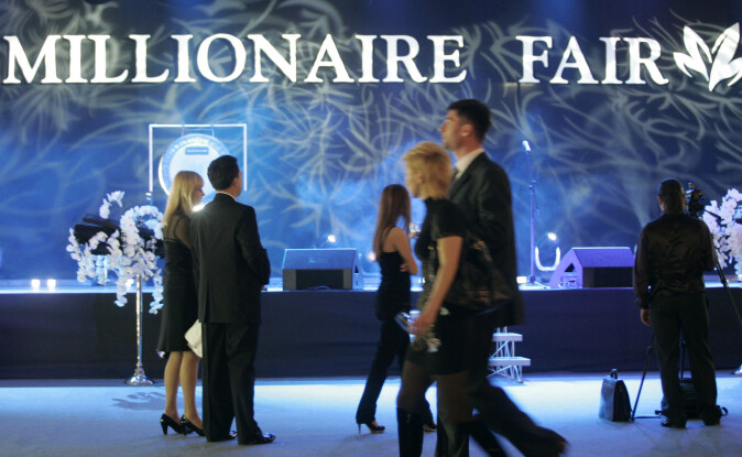 A photo from the annual Millionaire Fair in Moscow. The glue that binds the Russian elite together is the prospect that a lot of rich people can get even richer, if they just keep the peace with each other. The unwritten rules are meant to ensure that it continues like this. But this is a fragile balance, researchers say. President Putin must constantly go in and mediate disagreements between people in the ruling elite who can’t find common ground over sharing the country’s riches. A photo from the annual Millionaire Fair in Moscow. The glue that binds the Russian elite together is the prospect that a lot of rich people can get even richer, if they just keep the peace with each other. The unwritten rules are meant to ensure that it continues like this. But this is a fragile balance, researchers say. President Putin must constantly go in and mediate disagreements between people in the ruling elite who can’t find common ground over sharing the country’s riches.
