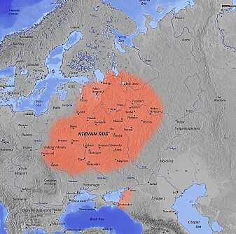 KIevan Rus, known as Gardariket in Norse, covered large parts of present-day Ukraine and Western Russia. KIevan Rus, known as Gardariket in Norse, covered large parts of present-day Ukraine and Western Russia.