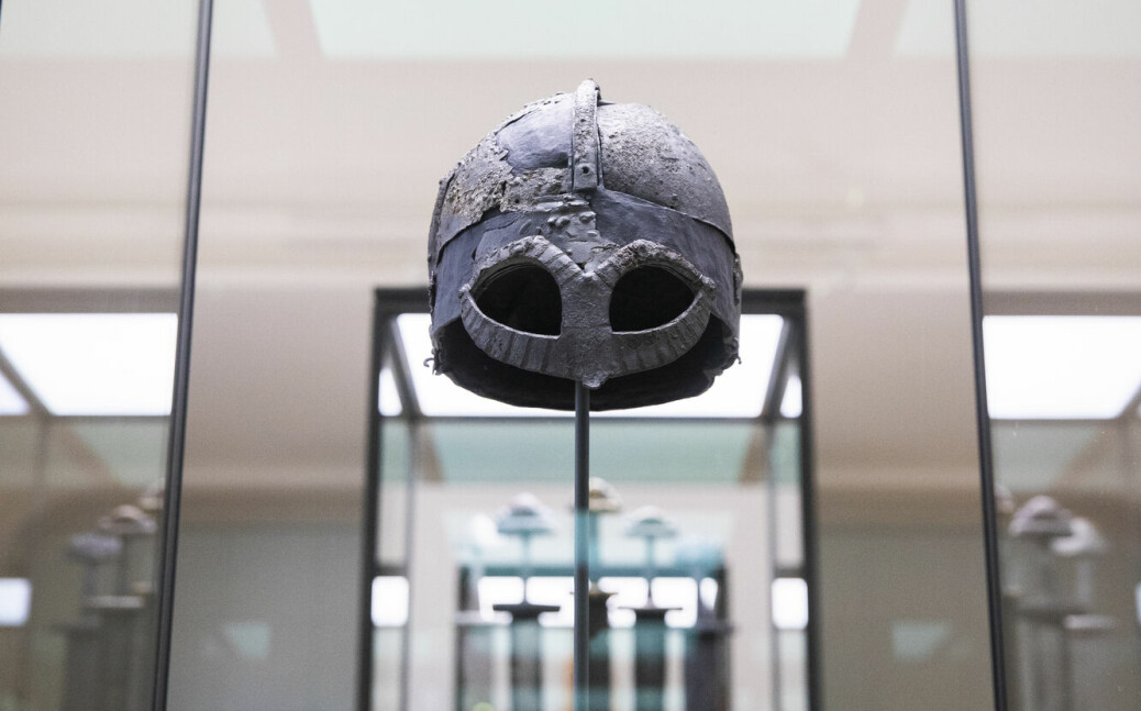 Did this Viking helmet belong to a Norwegian warrior who served rulers in the East?
