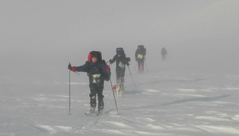 Outdoor recreation in the mountains can quickly switch from quiet to stormy conditions. Without thorough preparation, things can quickly become critical. From a student trip across the Jostedal Glacier.