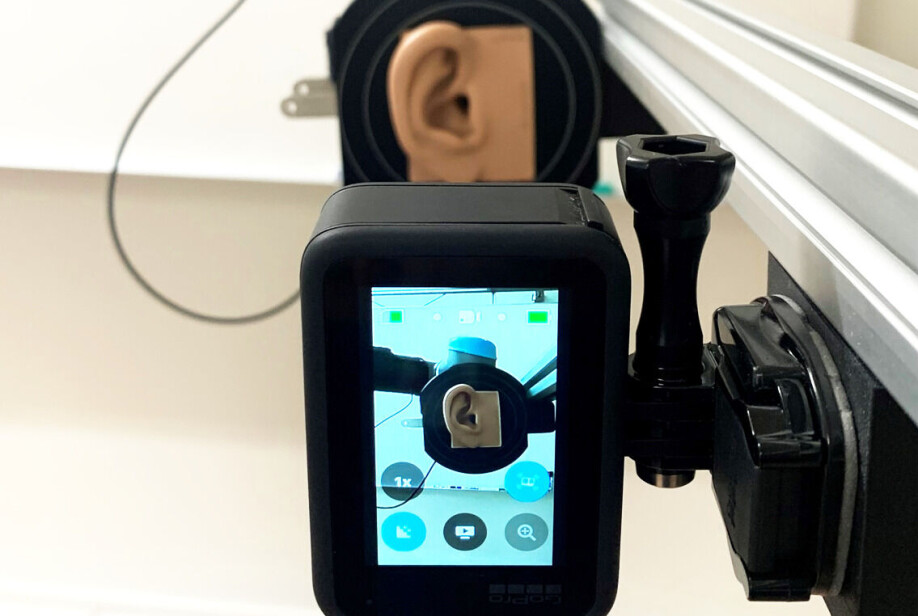 An artificial ear packed with sensors and a robot will test the earbuds.