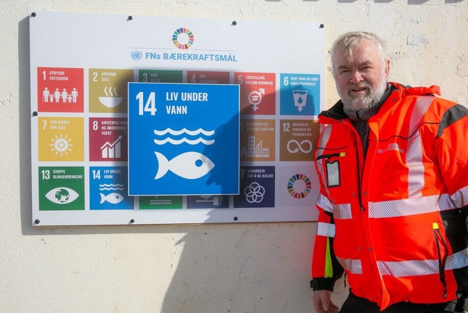 General manager Odd Arne Arnesen at the Mausund Field Station.