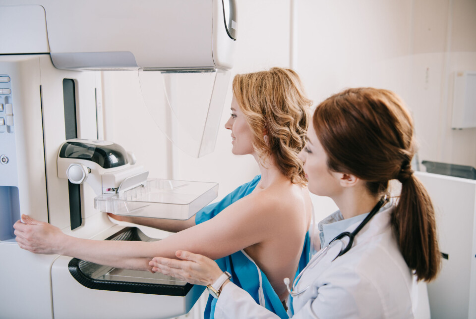 Since 2009, overdiagnosis has been mentioned in the information that the Cancer Registry sends out together with the invitation to attend mammographic screening.