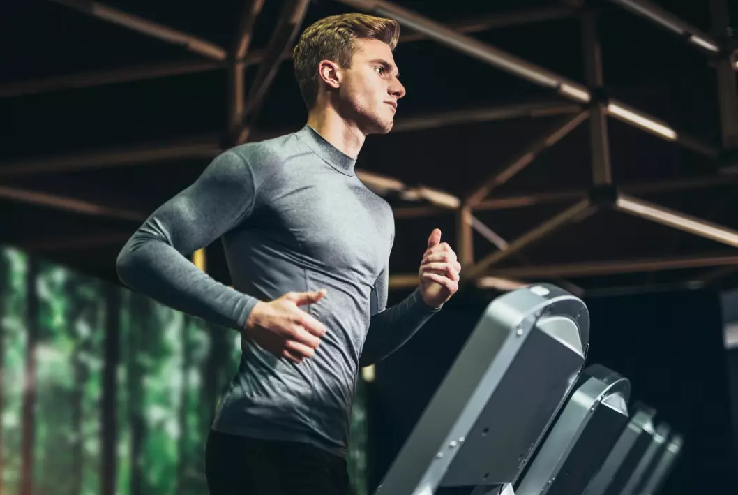 Young, healthy men were asked to exercise intensively after three nights with little sleep. Researchers found they secreted more of a substance that is prevalent in heart disease patients.