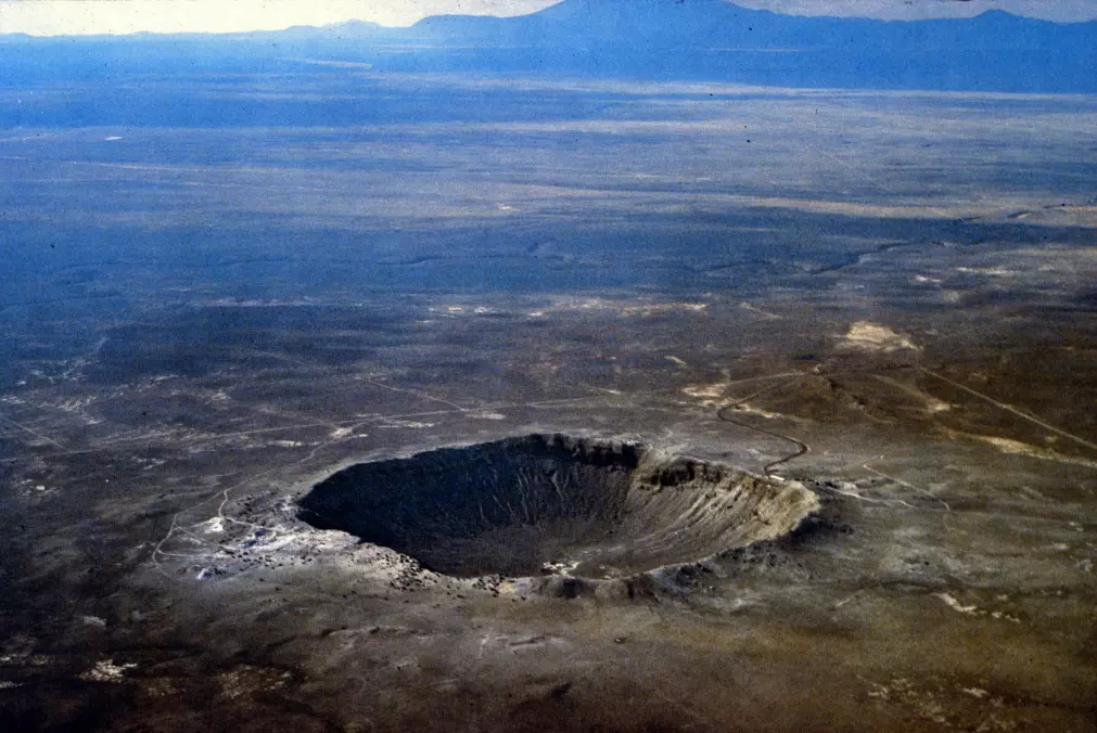 The Barring Crater in Arizona.