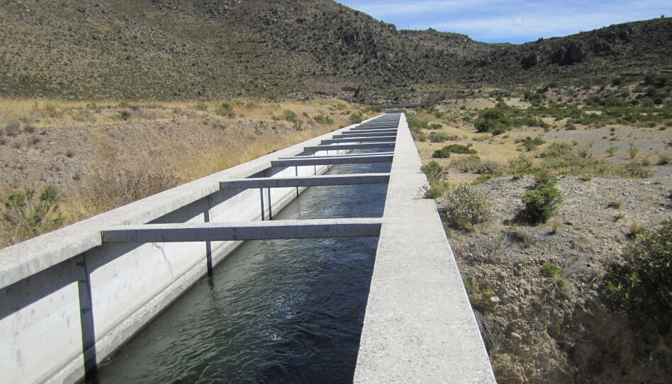 The 100-kilometre long Majes canal was completed in the 1980s as part of the modernisation project in Peru.