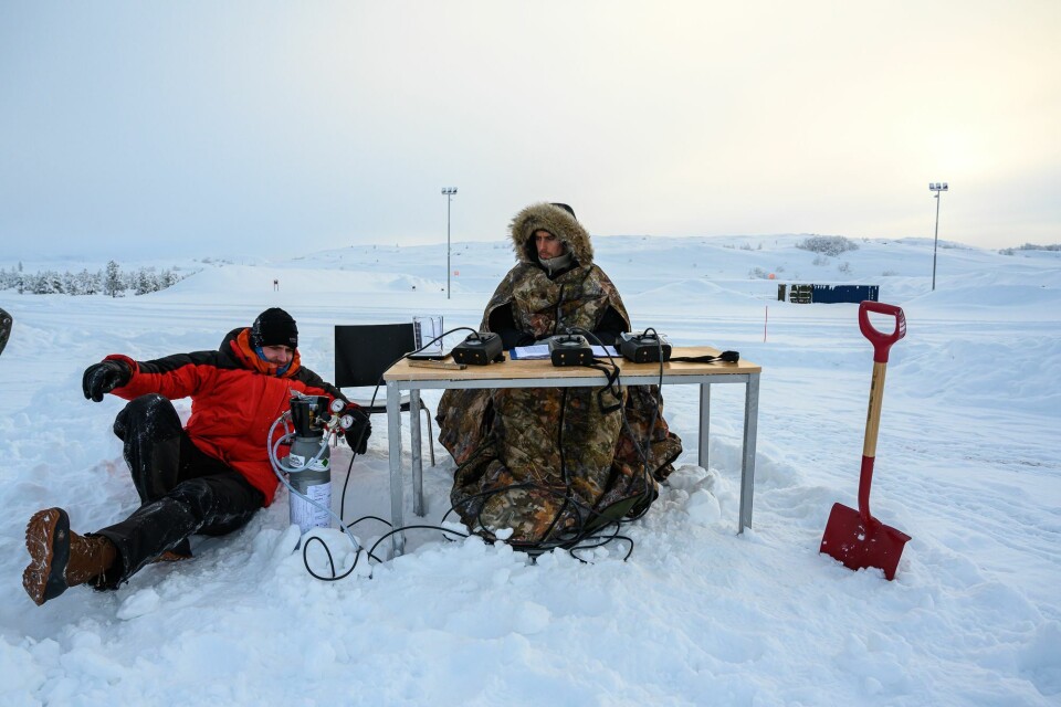 Tor Berge (left) and André Mjølhus (right).