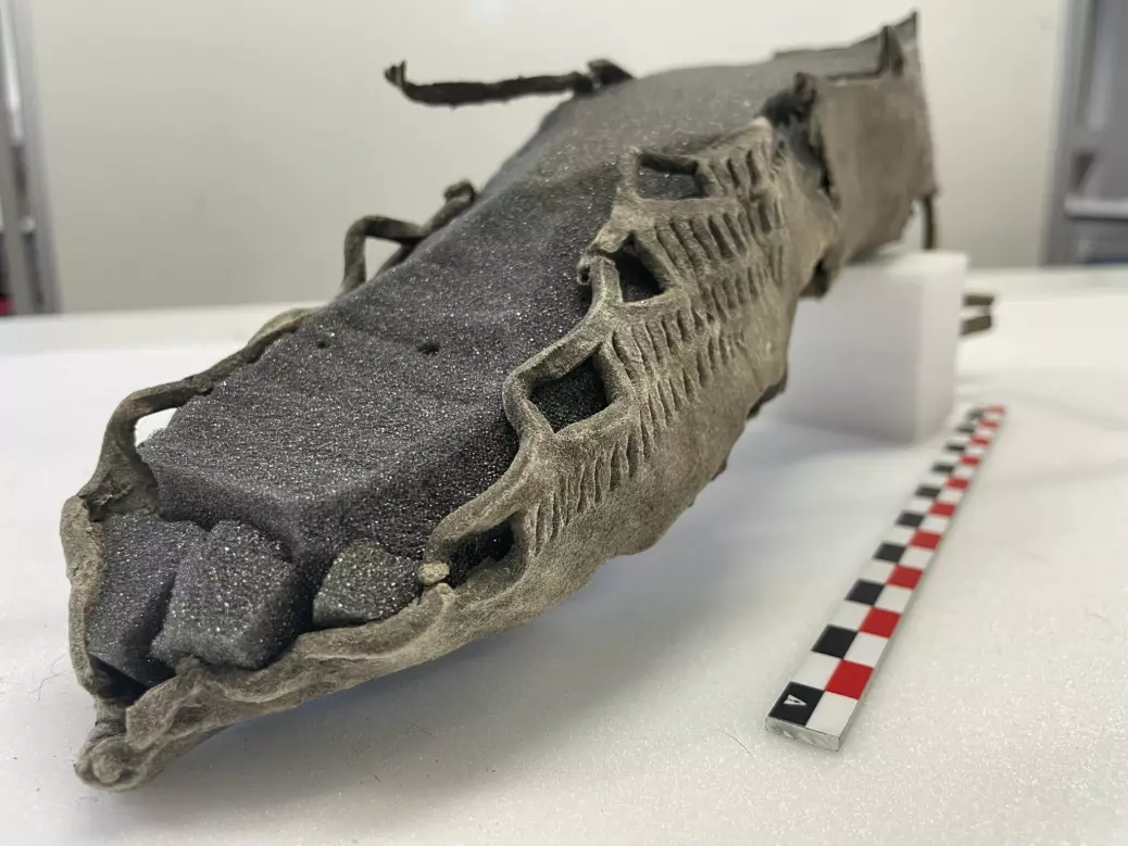 Why was this flimsy Roman-looking sandal buried beneath the snow in an ancient, dangerous Norwegian mountain pass?
