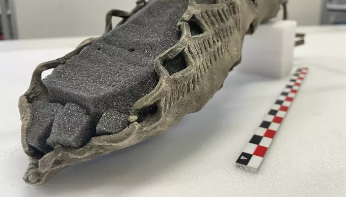 Why was this flimsy roman-looking sandal buried beneath the snow in an ancient, dangerous Norwegian mountain pass?
