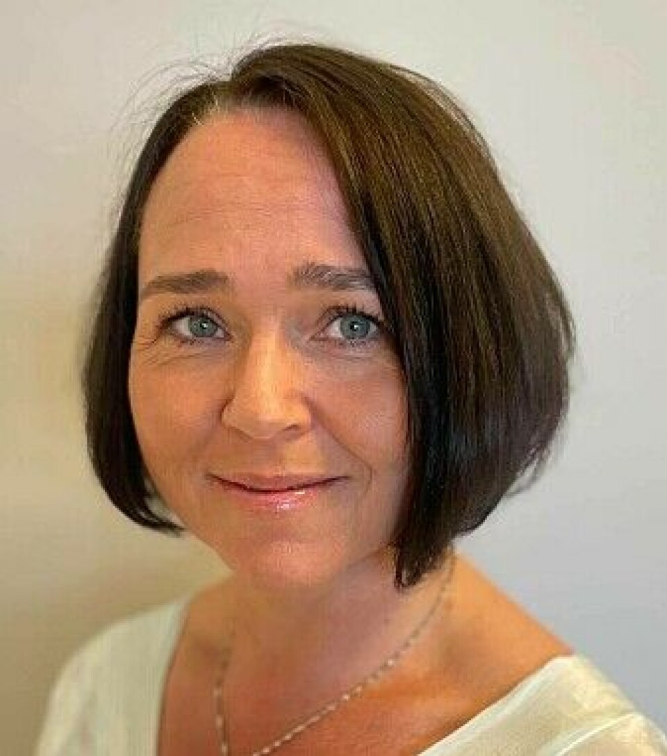 Professor Monika Knudsen Gullslett in the department of personal e-health at the Norwegian Centre for E-health Research.