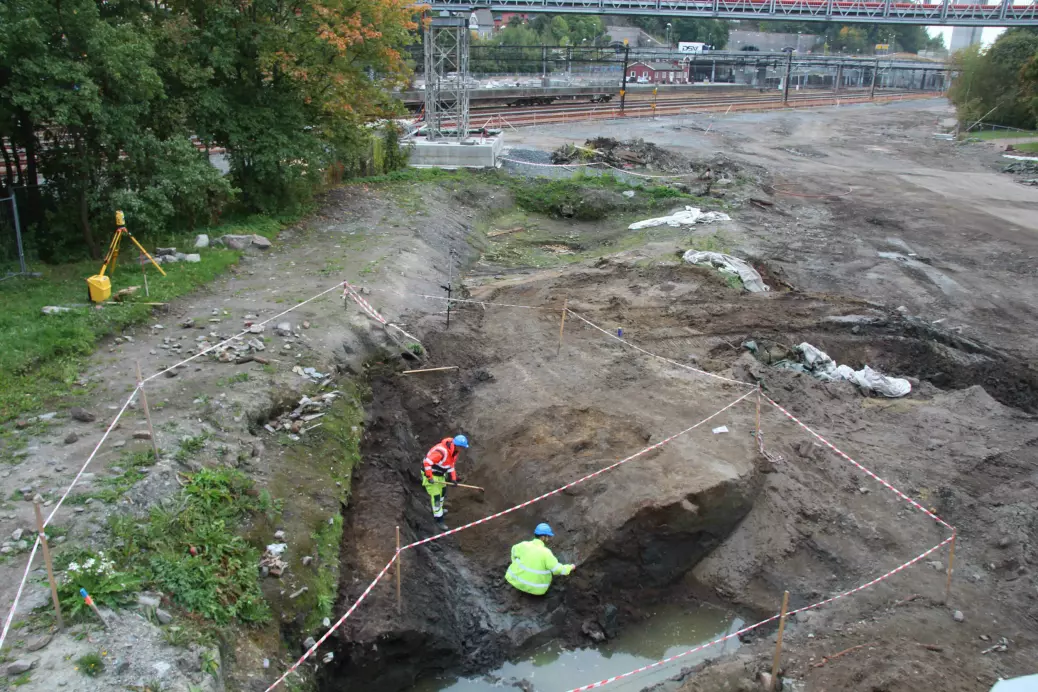 Mysterious medieval moat found in the middle of Oslo: 