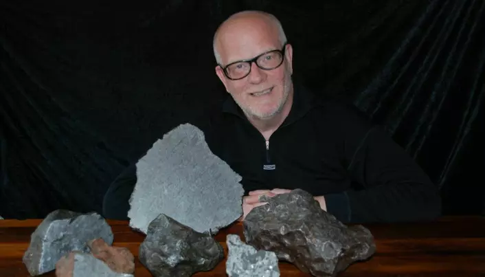 Morten Bilet is an expert on meteors and meteorites.