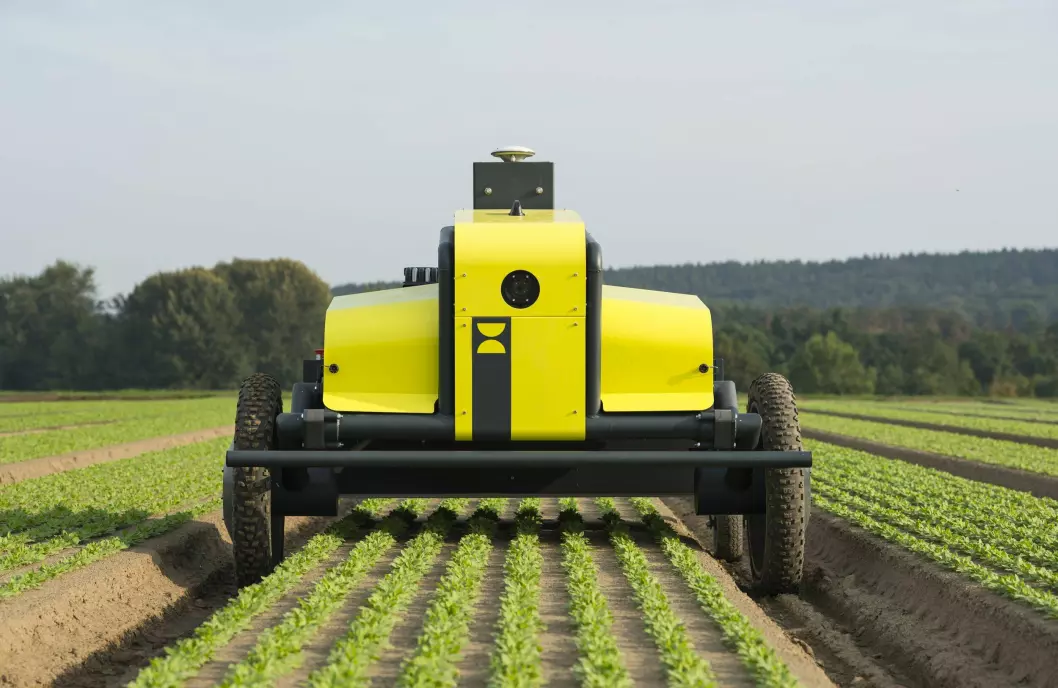 It has an eye for weeds — the Norwegian herbicide-spraying robot AX-1 is the result of the EU-supported Asterix project.