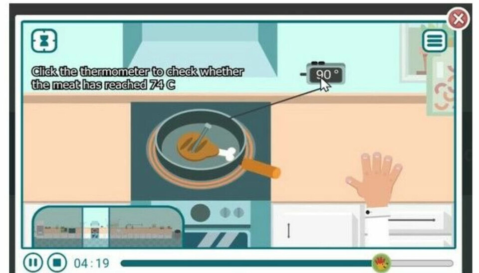 Games that activate and engage can help to break bad routines in food preparation.