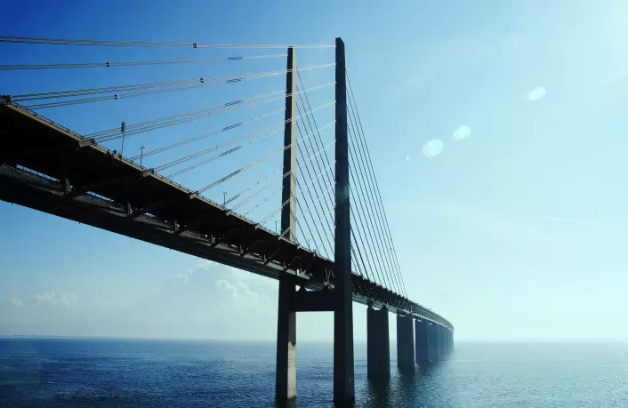 The Nordic countries were quickly able to cope with the crisis, despite the fact that these are small economies that are very open to the rest of the world. Both government support schemes and the ability of private companies to adapt came into play, the researchers believe. Here the Øresund Bridge between Sweden and Denmark.