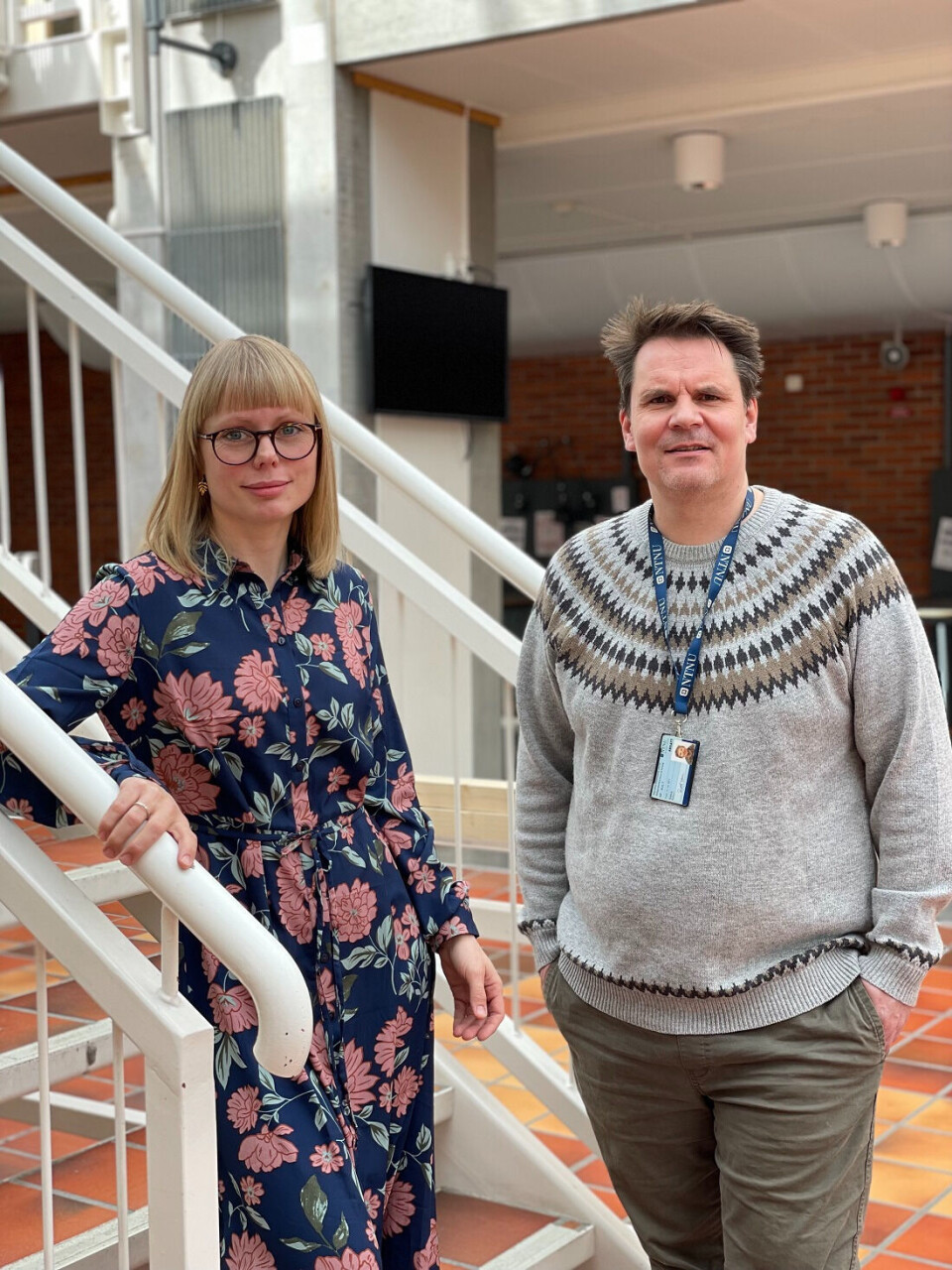 Ida Marie Henriksen (left) and Robert Næss (right) believe Norwegian society must help pay the costs of removing old underground oil tanks.