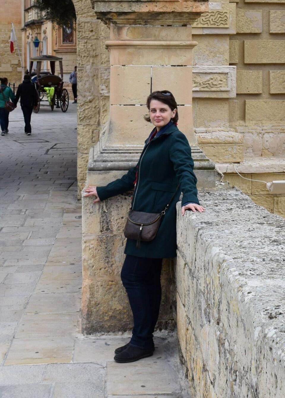 Archaeologist Natalia Khamaiko at the National Academy of Sciences of Ukraine.