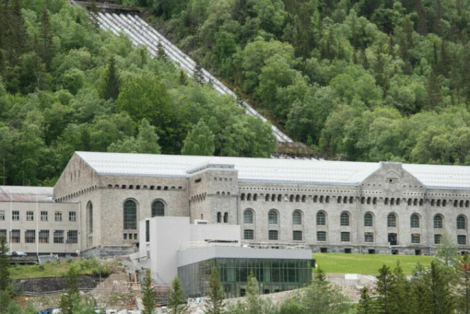 The building that houses the heavy water cellar is not what you first notice if you drive past Vemork in Rjukan.
